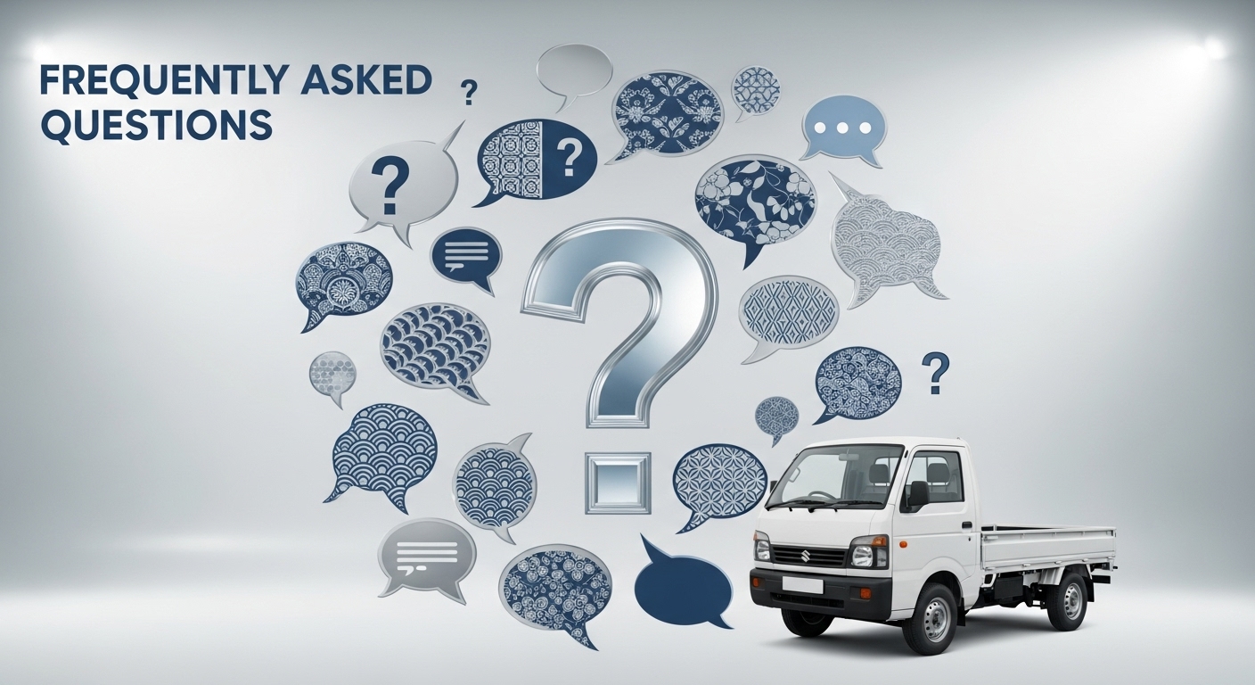 FAQ về giá xe tải Suzuki 900kg cũ