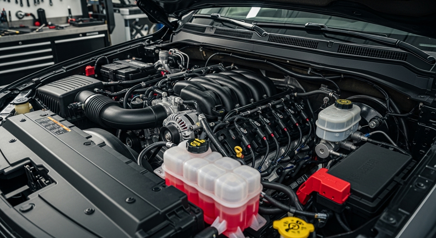 Động cơ oto bán tải cũ đã được kiểm tra