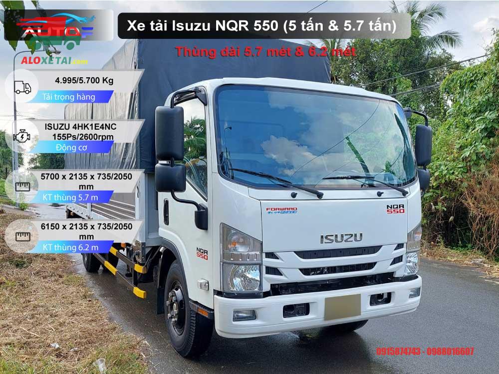 Xe tải Isuzu NQR 550