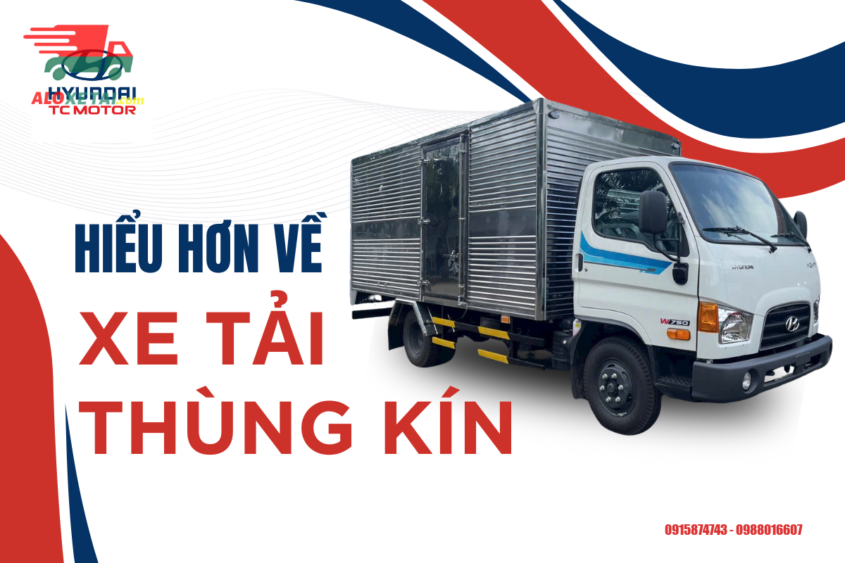 Xe tải thùng kín Hyundai