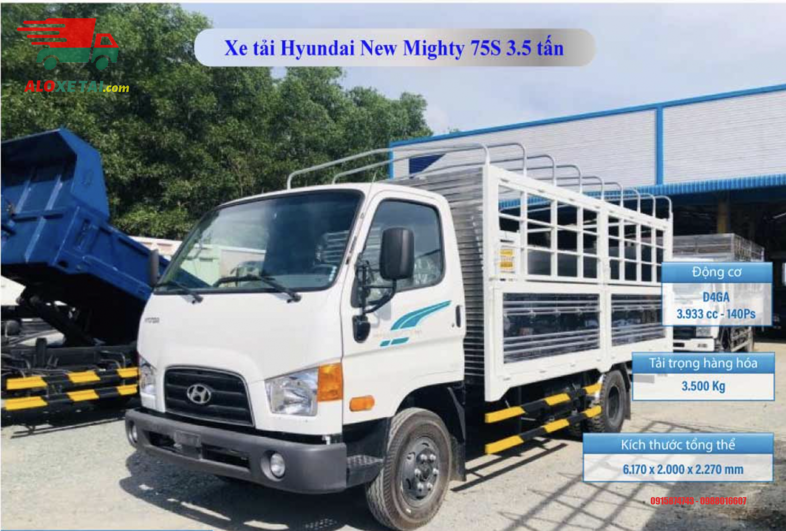 Hình ảnh xe tải Hyundai