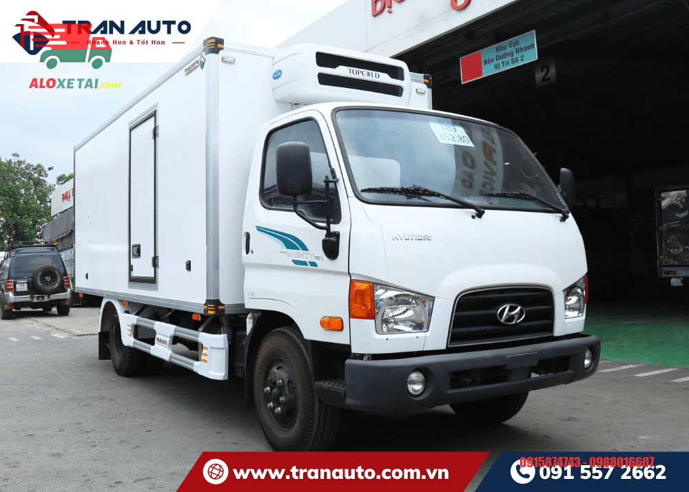 Xe tải Hyundai động lạnh