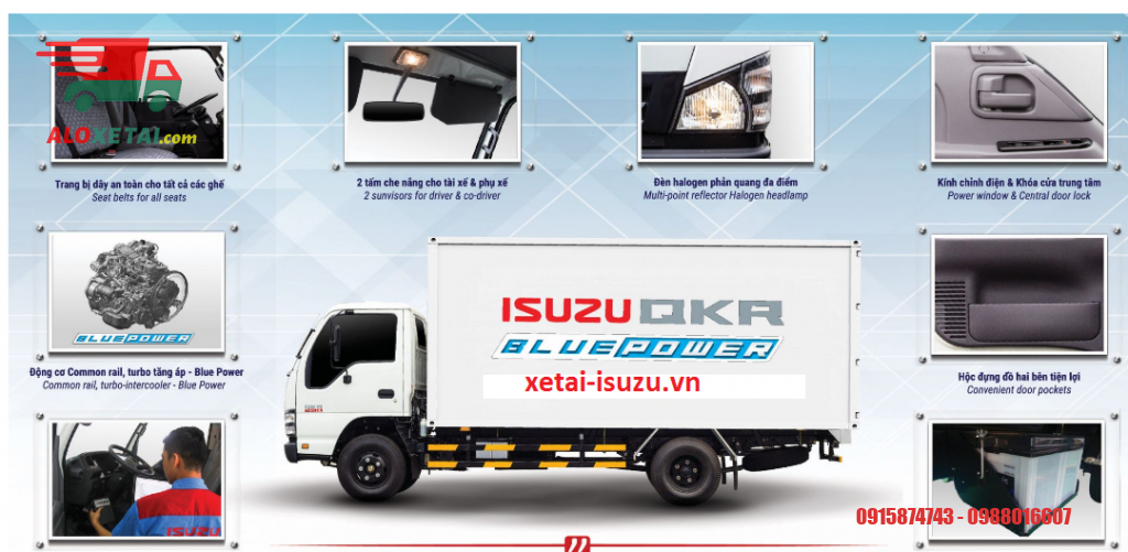 Xe tải Isuzu 1.4 tấn