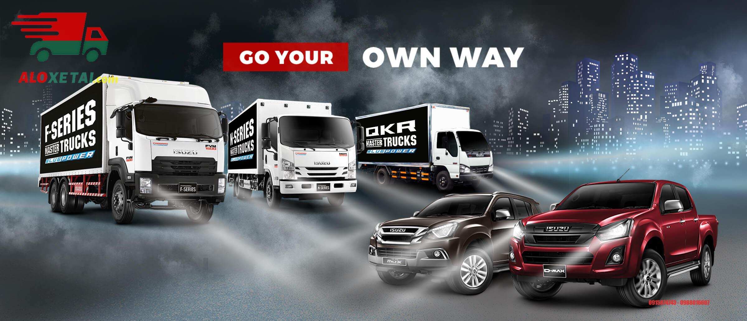 Xe tải Isuzu bền bỉ